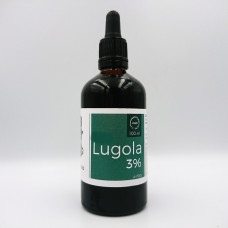 Iodine solution Lugol's solution 3% 50 ml